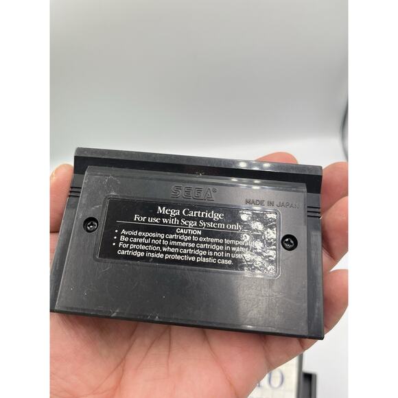 Enduro Racer (Sega Master, 1987) Vintage Sega Video Game W Case - Picture 6 of 7